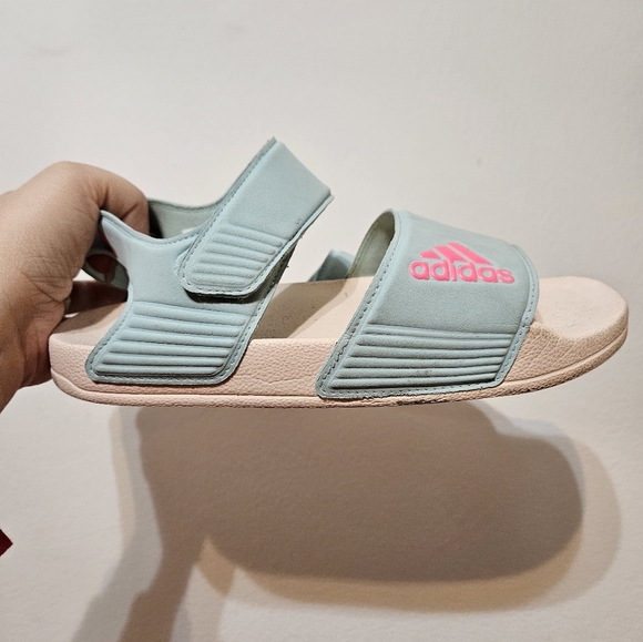 Adidas Adilette Girls Sandal Size 3 - Picture 6 of 8